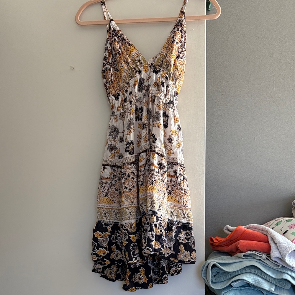 Floral Print Women's Dress